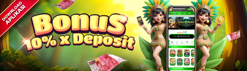 BONUS SPESIAL DOWNLOAD APK 10%