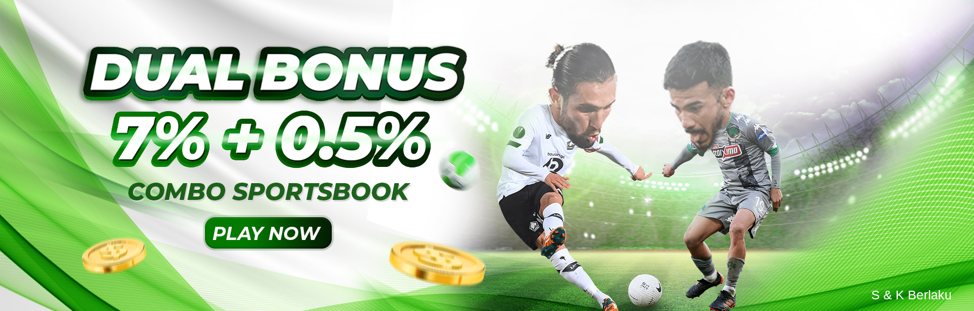 BONUS COMMISSION SPORTSBOOK 0,5%